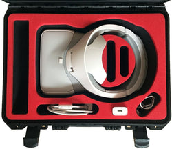 Transportkoffer für DJI Goggles auch Racing Edition mit Platz für viel Zubehör- Passt zusammengesetzt von MC-CASES - Made in Germany - Outdoor Koffer - IP67 Wasserdicht -