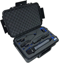 MC-CASES ® case for Sennheiser Evolution Wireless G4 series - Sennheiser EW G4 - Lots of space for accessories e.g. 4X bodypack transmitters, cables and more